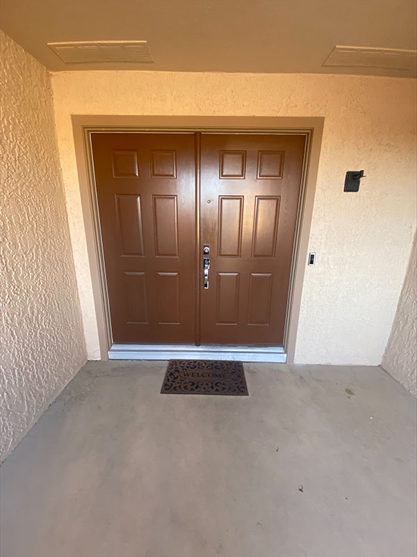 completed security door job