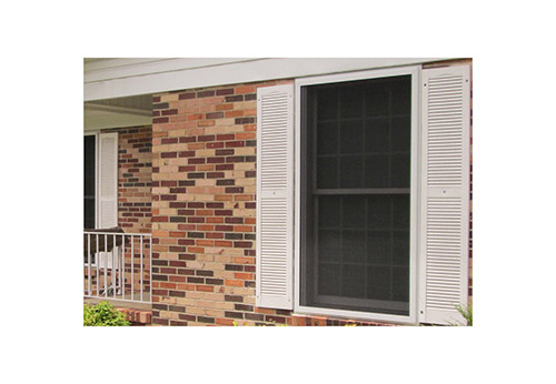 Security screens for windows stop burglaries